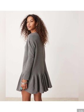 Free People Time On My Side Mini Sweater Dress small